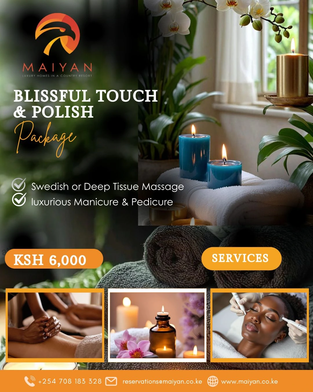 Blissful Touch & Polish Package